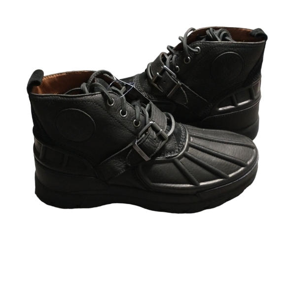 POLO Ralph Lauren OSLO Low BT 11D Duck Boot Leather Upper NWT - Picture 7 of 11